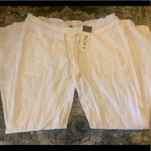Roxy Linen Pants NWT